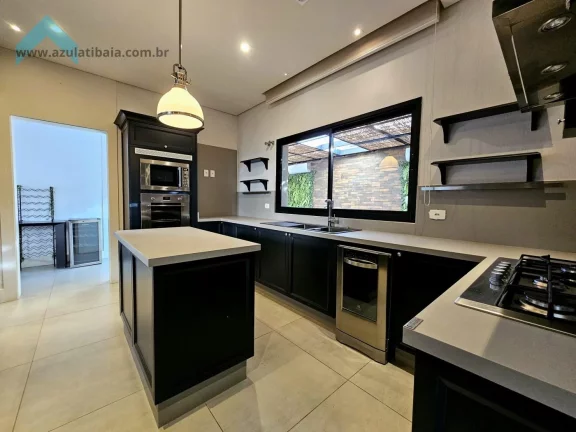Imagem Casa Mobiliada com 4 Suítes na Giglio - Atibaia