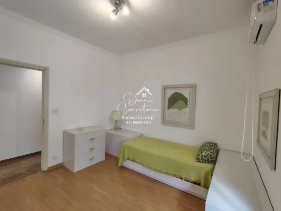 Imagem Apartamento frente mar, aceita parcelamento direto em Guarujá-SP, Pitangueiras: 3 quartos, 1 suíte, 2 salas, 2 banheiros, 2 vagas - 191m².