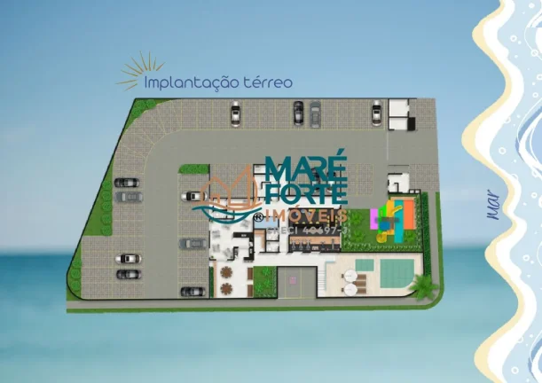 Imagem Pré-lançamento no bairro Massaguaçu com vista mar!