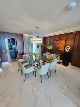 Imagem A 5ª Avenida Imóveis selecionou essa charmosa unidade no D'AZUR Odebrecht | Frente Mar | Torre PLAGE (melhor) | 4 suítes, 242,00 m² | Varanda Gourmet