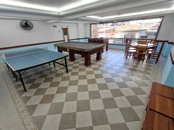 Imagem Maravilhosa Cobertura Duplex à Venda na Aviacao, Praia Grande - 3 Quartos, Vista para o Mar