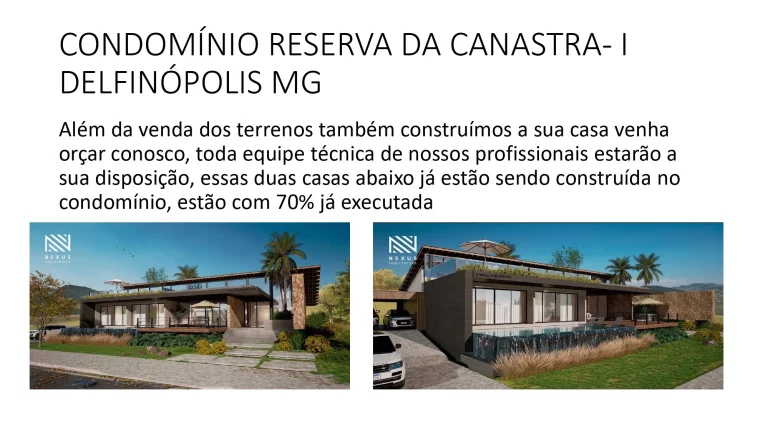 Imagem PRÉ VENDA - LANÇAMENTO - CONDOMÍNIO RESERVA DA CANASTRA I - DELFINÓPOLIS/MG