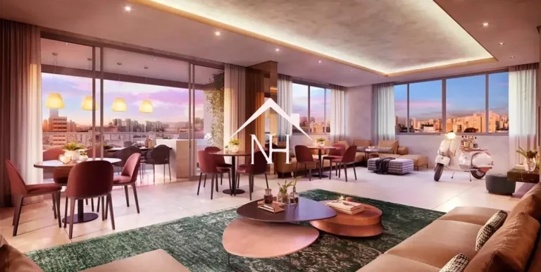 Imagem Duplex de 91m com 2 suítes, cozinha conceito aberto,2 vagas,terraço gourmet,piscinas,solarium,brinquedoteca,salão de festas,espaço gourmet,academia