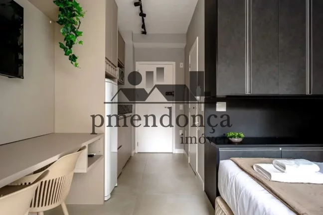 Imagem Studio Mobiliado, proximo metro, shopping, 1 domrt, 1 vagassTUDO M