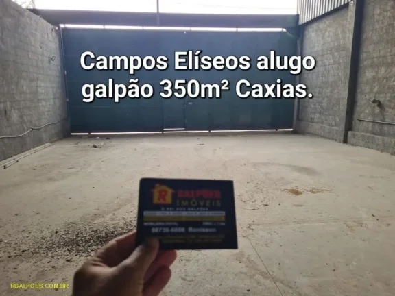 Imagem Galpão para Locação em DUQUE DE CAXIAS, Campos Elíseos, 1 banheiro