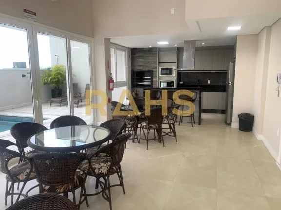 Imagem Giardino com Vista Incrível da Cidade São 195,72m² privativos distribuídos em 3 suítes, sala de...