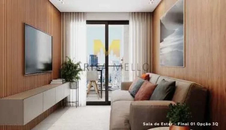 Imagem Espetaculatr Apartamento à venda, no Merizzo Residencial, com 2 a 3 quartos , 48m2a 122m2 no Capão Raso, em Curitiba.