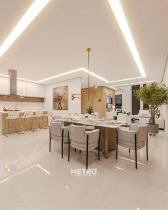 Imagem Casa com 5 suítes, sendo 4 suítes com closet e 1 suíte master com closet, banhei