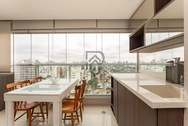 Imagem Apartamento Brooklin Alto Padrão andar alto vista livre