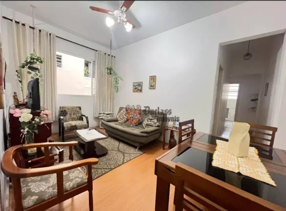 Imagem Apartamento com 2 dormitórios à venda, 75 m² por R$ 385.000 - José Menino - Santos/SP