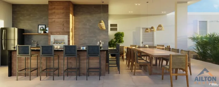 Imagem Apartamento Garden com 3 Suítes à Venda na Quadra do Mar da Praia do Morro - Guarapari/ES