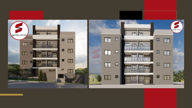Imagem APARTAMENTO à venda com 62.38m² por R$ 368.000,00 no bairro Centro - PINHAIS / PR