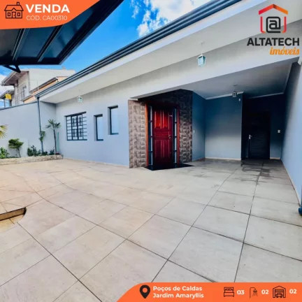 Casa com 3 Quartos à Venda, 215 m² em Jardim Amaryllis - Poços De Caldas