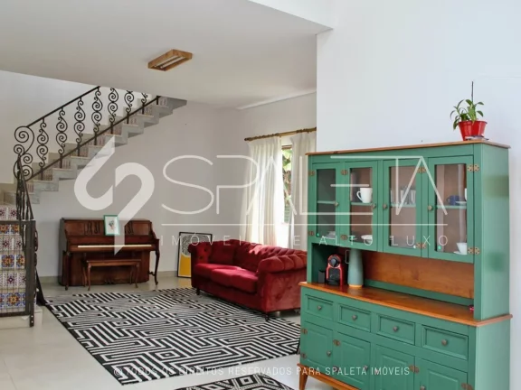 Imagem Maravilhosa casa com estilo mediterrâneo à venda no condomínio Terras de Santa Teresa localizado entre Itupeva e Vinhedo