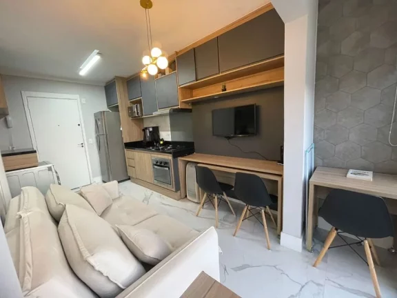 Imagem Apartamento com 1 dormitório à venda, 30 m² por R$ 360.000,00 - Barra Funda - São Paulo/SP