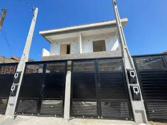 Imagem Casa com 2 dormitórios à venda, 63 m² por R$ 385.000 - Mirim - Praia Grande/SP