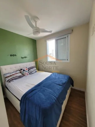 Imagem Apartamento com 40 m². Possui 2 dormitórios, 1 banheiro, piso em porcelanato em todos os ambientes...