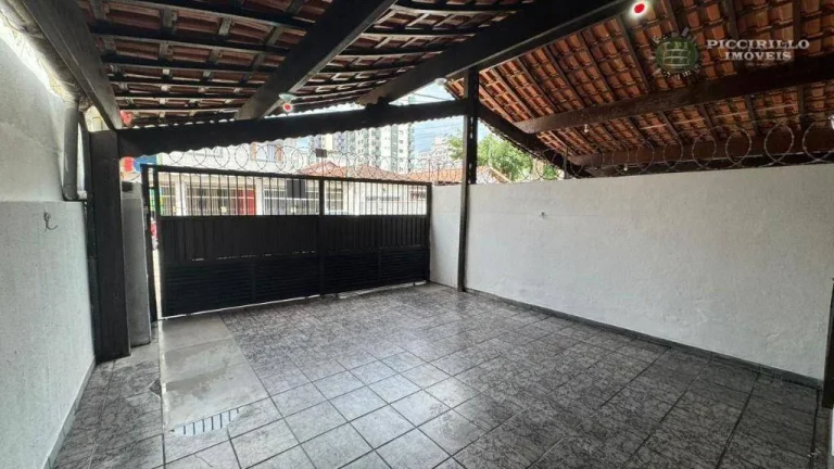 Imagem Casa com 3 dormitórios à venda, 71 m² por R$ 590.000 - Vila Guilhermina - Praia Grande/SP