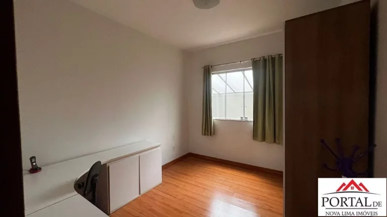 Imagem Casa nova para locação em rua planta de transito local e vista para Mata do Jambreiro.