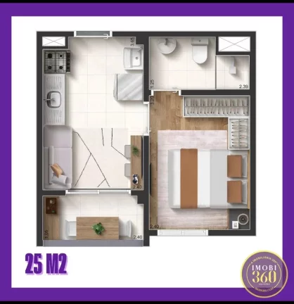 Imagem APTOS NA PLANTA VILA PRUDENTE, 1 E 2 DORMS, OPÇÃO COM VAGAS DE GARAGENS +VARANDA