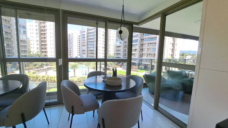 Imagem Apartamento- 3 quartos- 121m2- Vista piscina- Golf Olímpico