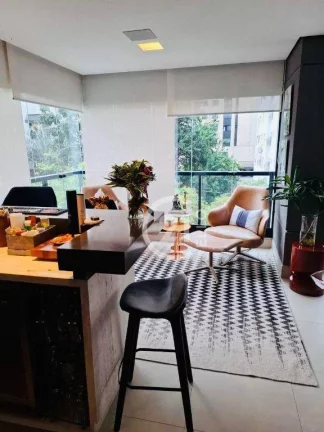Imagem Moema, alto padrão, mobiliado, varanda gourmet