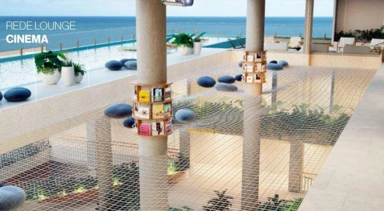 Imagem Apartamento com varanda/sacada gourmet e vista para o mar no Bessa - AP0731