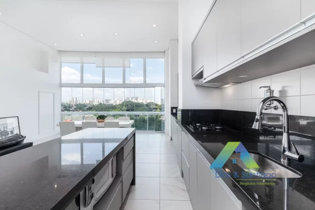 Imagem Apartamento com 1 Quarto e 2 banheiros para Alugar, 85 m² no Brooklin!