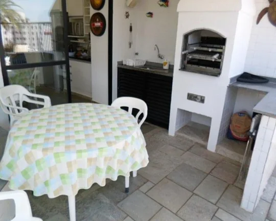 Imagem apartamento de cobertura a venda no Guarujá na Praia das Pitangueiras