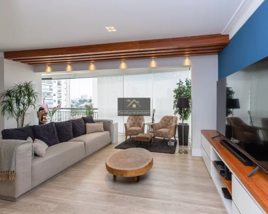 Imagem ALTO BOA VISTA APARTAMENTO REFORMADO 171,00 M ÁREA ÚTIL 4 DORMITÓRIOS 3 DELES SUÍTE HALL ELEVADOR PRIVATIVOS SALA 2 AMBIENTES VARANDA GOURMET 3 VAGAS