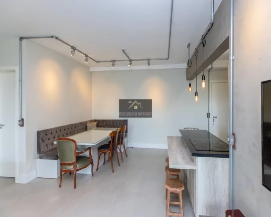 Imagem OPORTUNIDADE ÚNICA VILA ANDRADE APARTAMENTO TORRE ÚNICA 2 SUÍTES 2 VAGAS LAZER VARANDA GOURMET ENVIDRAÇADA SEMI-MOBILIADO COM ELETRODOMÉSTICOS