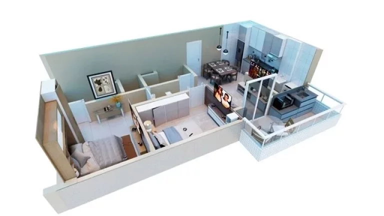 Imagem Apartamento com 2 dorms, Guilhermina, Praia Grande - R$ 312 mil, Cod: 1560