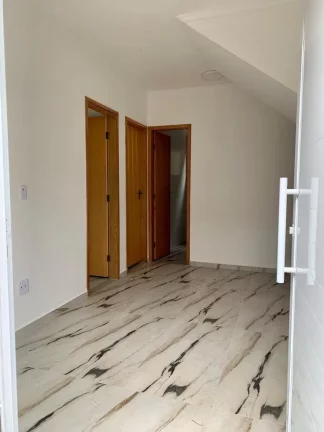 Imagem Casa de Condomínio com 2 dorms, Maracanã, Praia Grande - R$ 240 mil, Cod: 2156