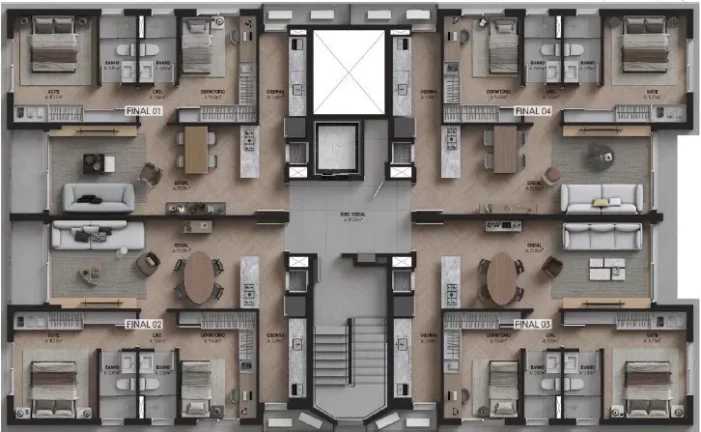 Imagem Idea Eça de Queiroz - Apartamento à venda no bairro Petrópolis - Porto Alegre/RS