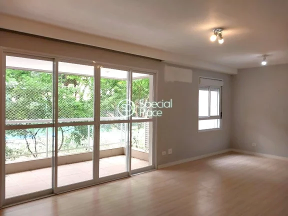 Ótimo apartamento à venda no Real Parque, com varanda gourmet - 120m² de área útil - Living amp...