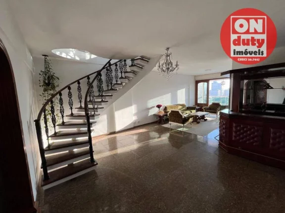 Imagem Cobertura com 4 quartos à venda, 361 m² por R$ 3.843.000 - Ponta da Praia - Santos/SP
