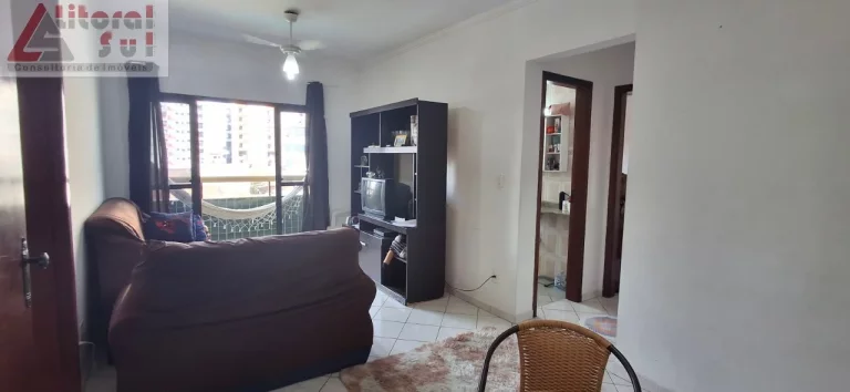 Imagem Imperdível apartamento à venda em Praia Grande-SP, bairro Tupi! 1 quarto, 1 sala, 1 banheiro, 1 vaga de garagem, 55m² de área.