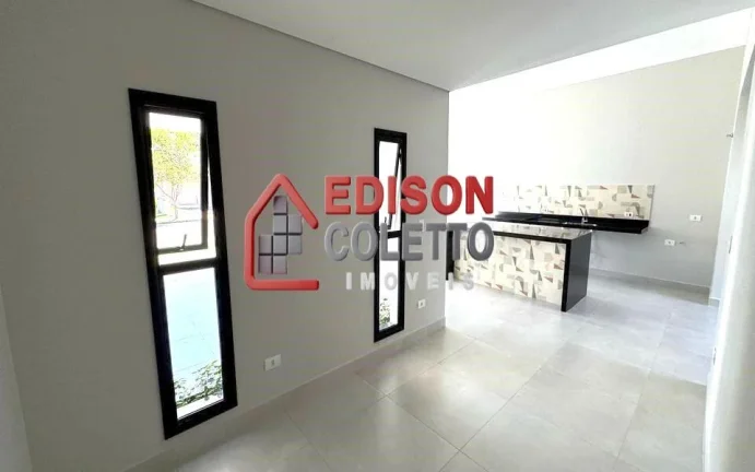 Imagem Casa nova a venda, 3 quartos, no Villaggio Clotilde Brossi, Piracicaba!!
