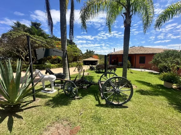 Imagem Chácara de 20.000 m² no PARQUE DA FAZENDA em Jundiaí-SP, com 3 quartos, 3 suítes, 5 salas, 4 vagas e 785m² construção. Venha conhecer!