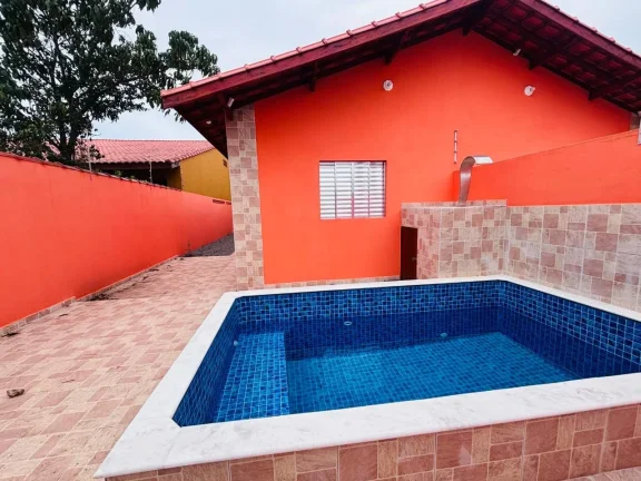 Imagem Casa para Venda em Itanhaém, Jamaica (Praia), 2 dormitórios, 1 banheiro, 4 vagas