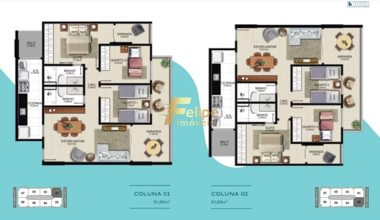 Imagem LANÇAMENTO! Venha conhecer o apartamento dos seus sonhos no Ed. Dr. Homero Tavares!
