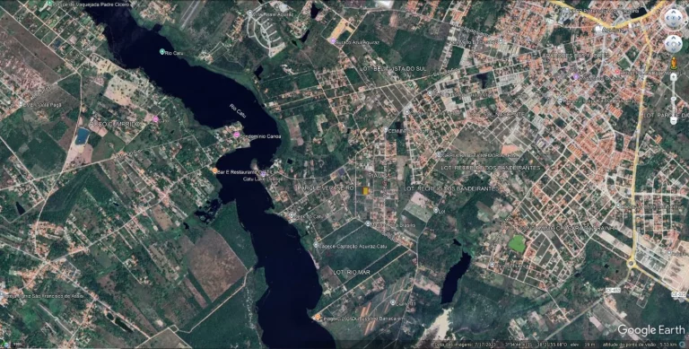 Imagem (TE0051) Terreno de 2.772 m² com 2 frentes em Aquiraz/CE