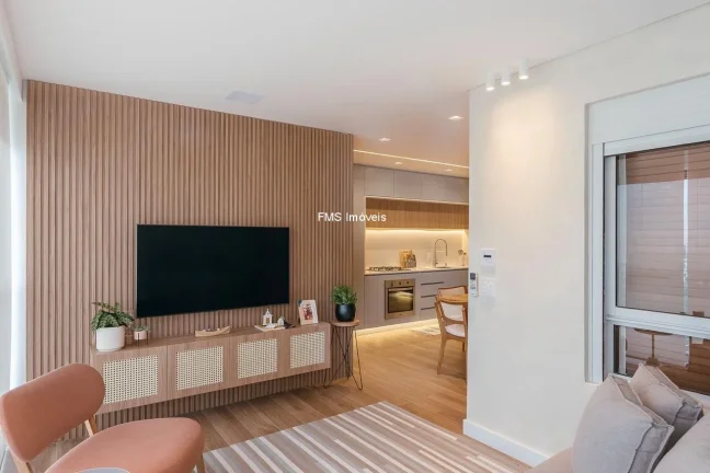 Imagem Apartamento à venda em São Paulo-SP, Vila Clementino, 2 quartos, 1 suíte, 1 sala, 1 vaga de garagem 70m².