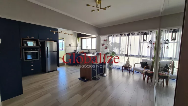 Imagem Lindo apartamento à venda na Ponta da Praia, Santos-SP! 2 quartos, 1 suíte, 1 sala, 2 banheiros, 1 vaga de garagem, 103,00 m² de área.
