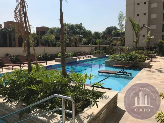 Imagem Apartamento mobiliado de 2 quartos para alugar sendo 62m² - Alphaville/SP