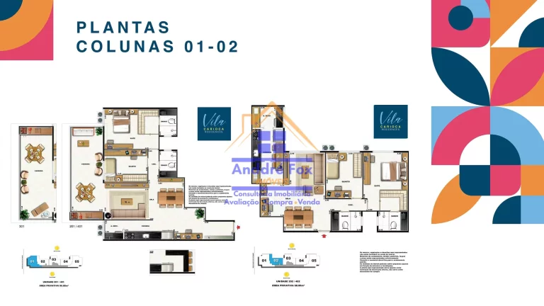 Imagem Apartamentos, Gardens e Coberturas com metragens abrangentes de 68M² até 191M², à venda, a partir de R$ 397.000 – Vila Isabel - Rio de Janeiro / RJ.