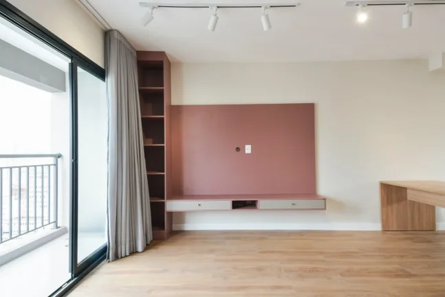 Imagem Apartamento Vila Buarque - 37M², 1 Dorm, Móveis Planejados, Academia, Churrasqueira, Gerador.