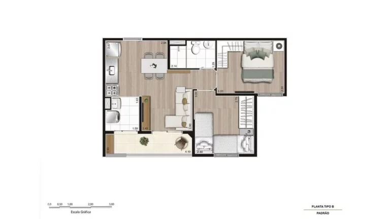 Imagem APARTAMENTO RESIDENCIAL em Osasco - SP, Quintaúna