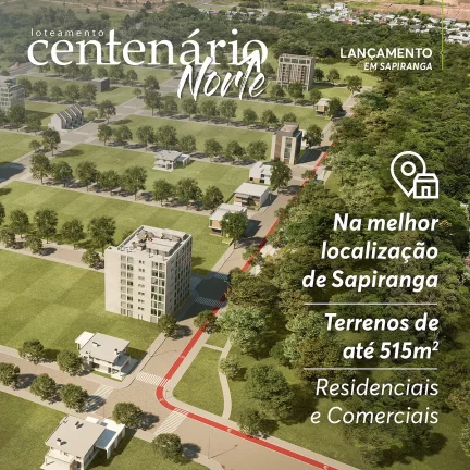 Imagem Terrenos a venda no Bairro Centenário em Excelente localização