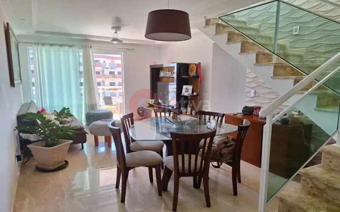 Imagem Linda cobertura duplex a venda 4 quartos no Agatha X no Braga em Cabo Frio.